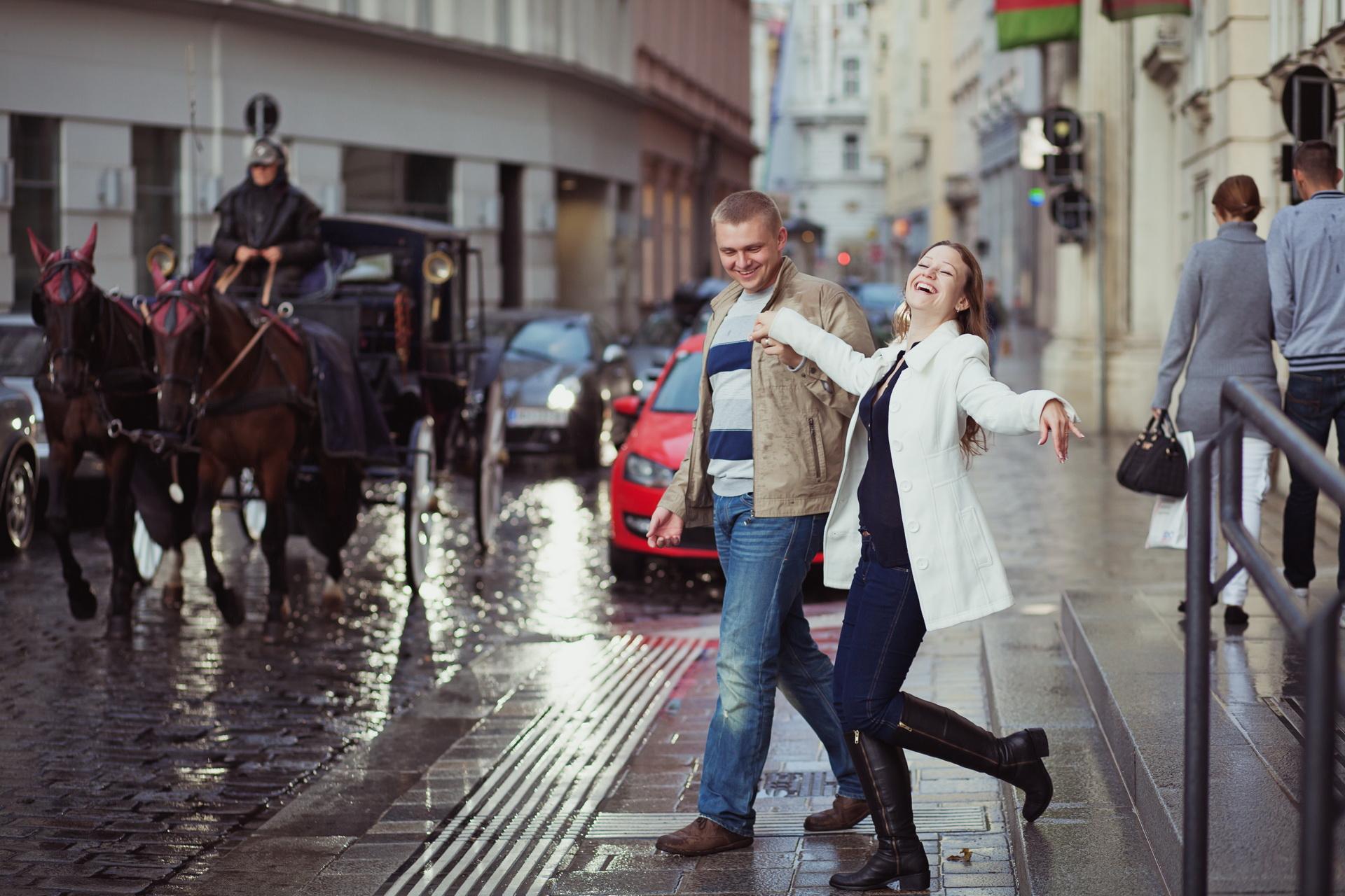 Lovestory Shooting im Regen in Wien mit Fotografin – 7