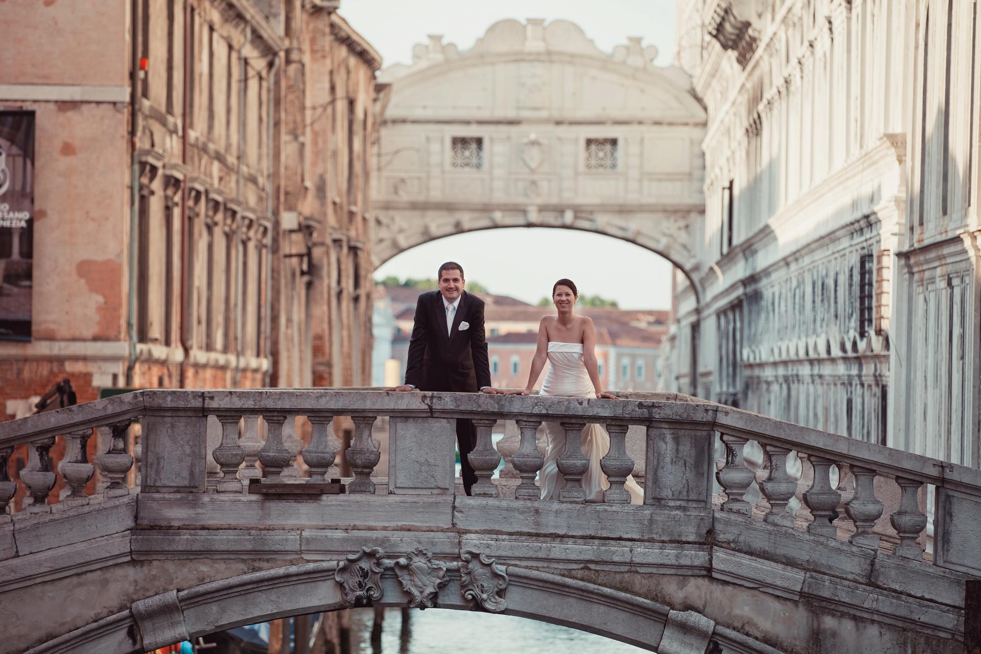 Hochzeit Fotoshooting auf Hochzeitsreise in Venedig – 8