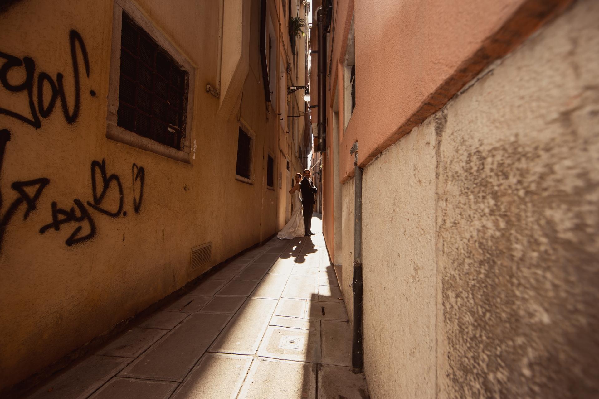 Hochzeit Fotoshooting auf Hochzeitsreise in Venedig – 11