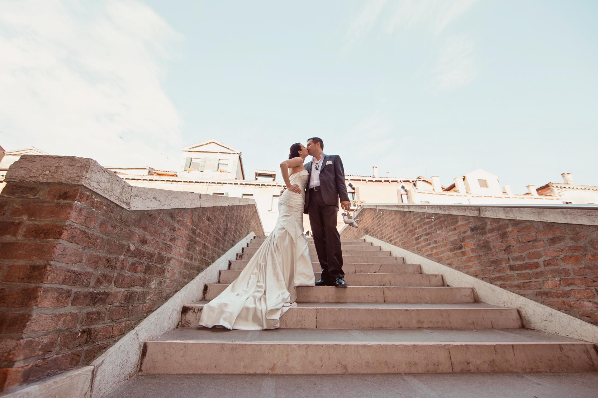 Hochzeit Fotoshooting auf Hochzeitsreise in Venedig – 13
