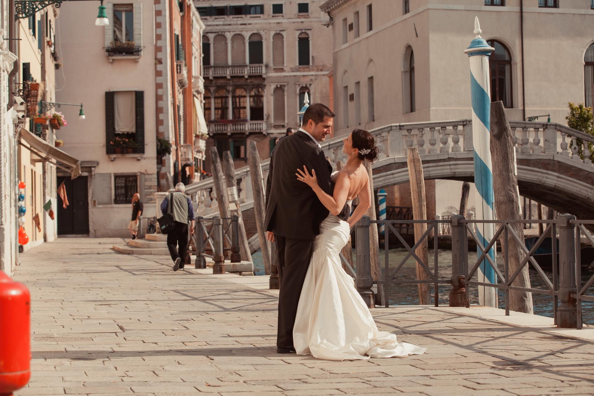 Hochzeit Fotoshooting auf Hochzeitsreise in Venedig – 14