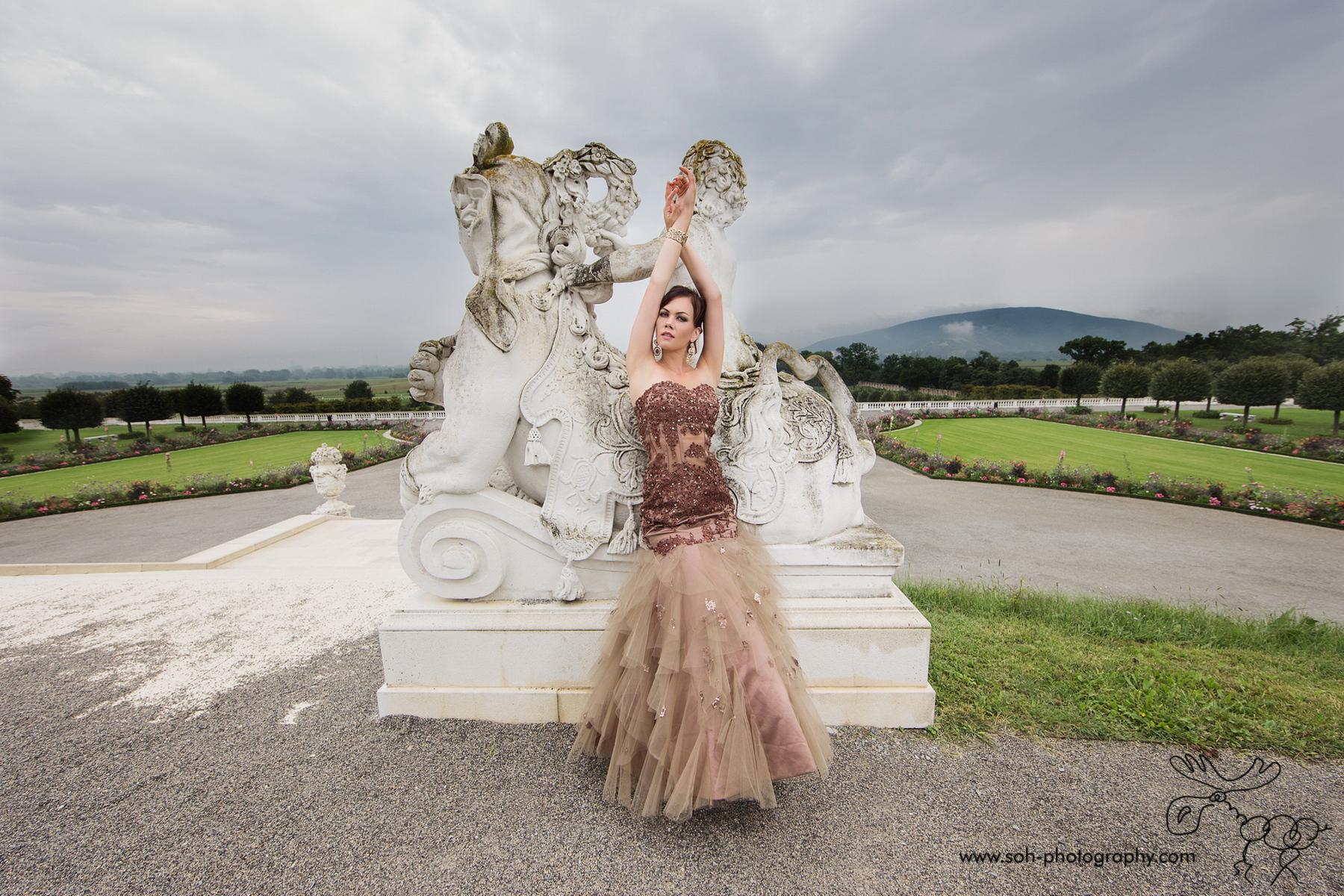 Fashion Fotoshooting mit Isabelle Sylvie im Schloss Hof – 9