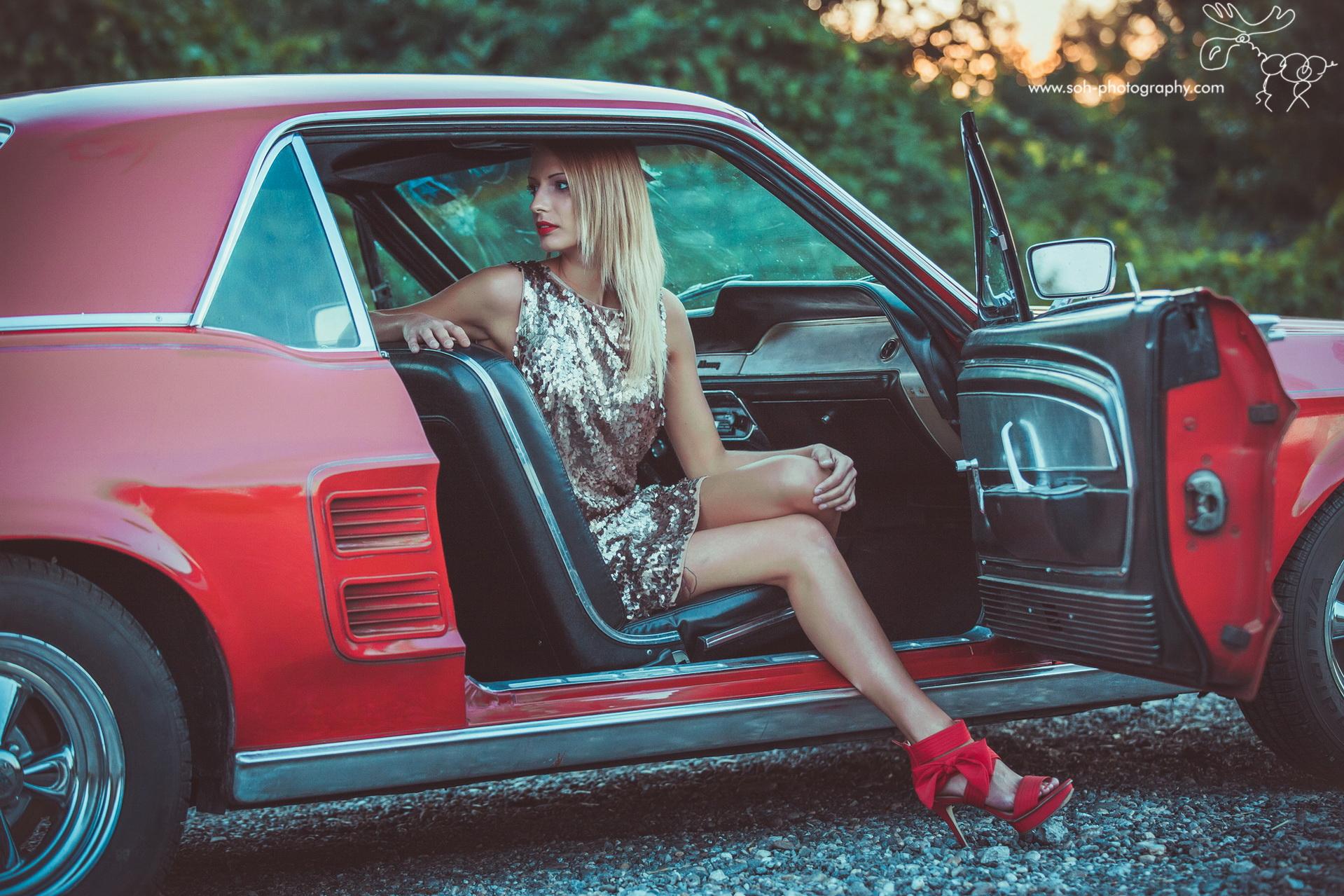 Lovestory Shooting mit Ford Mustang in Bruck an der Leitha – 9
