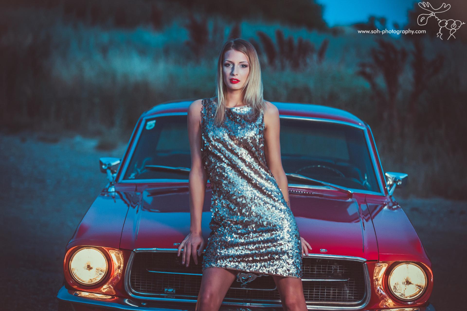 Lovestory Shooting mit Ford Mustang in Bruck an der Leitha – 11