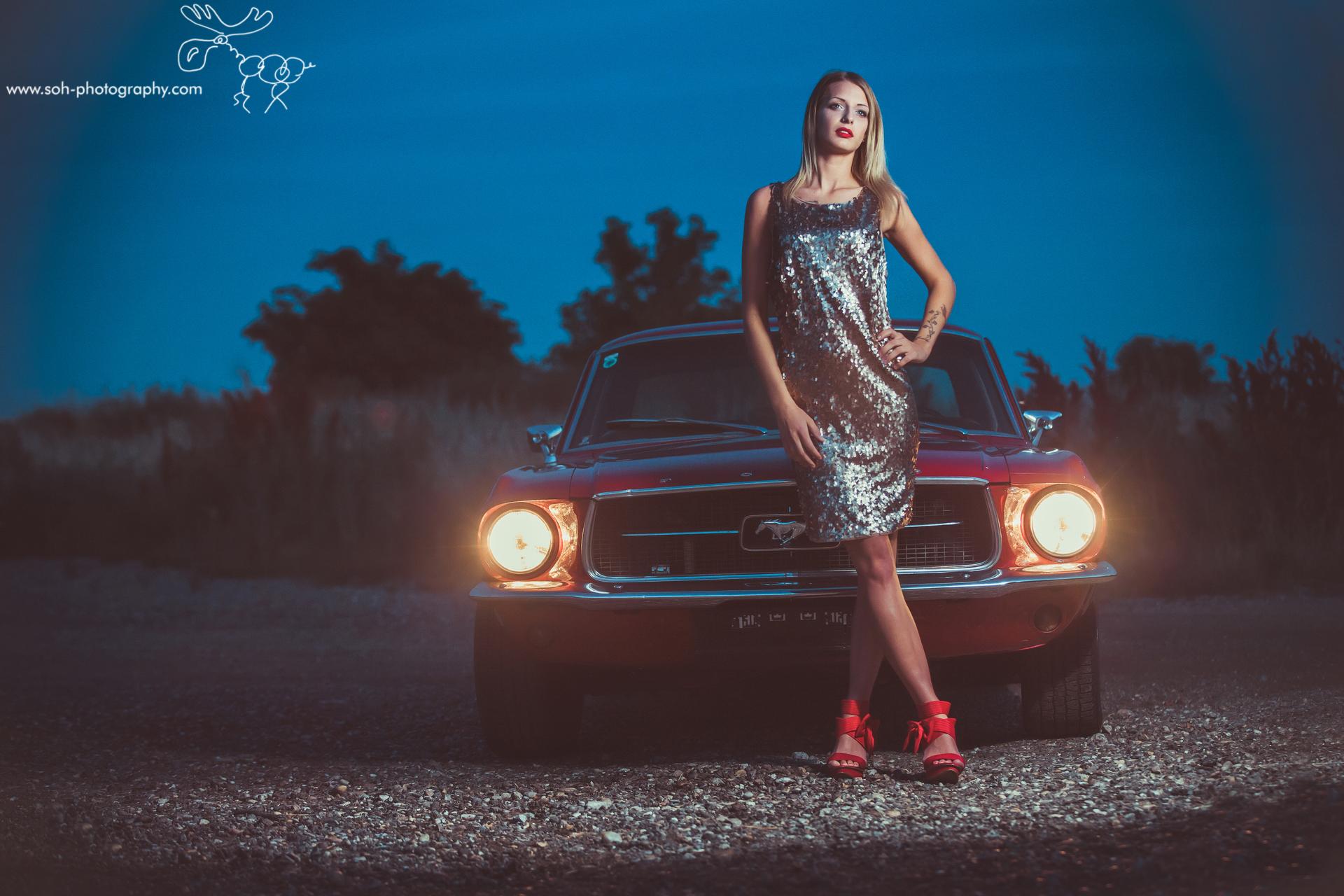 Lovestory Shooting mit Ford Mustang in Bruck an der Leitha – 12
