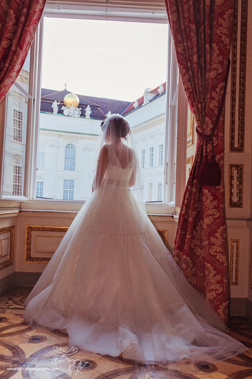 Hochzeit im Palais Pallavicini Wien Hochzeitsfotografin Burgenland – 6
