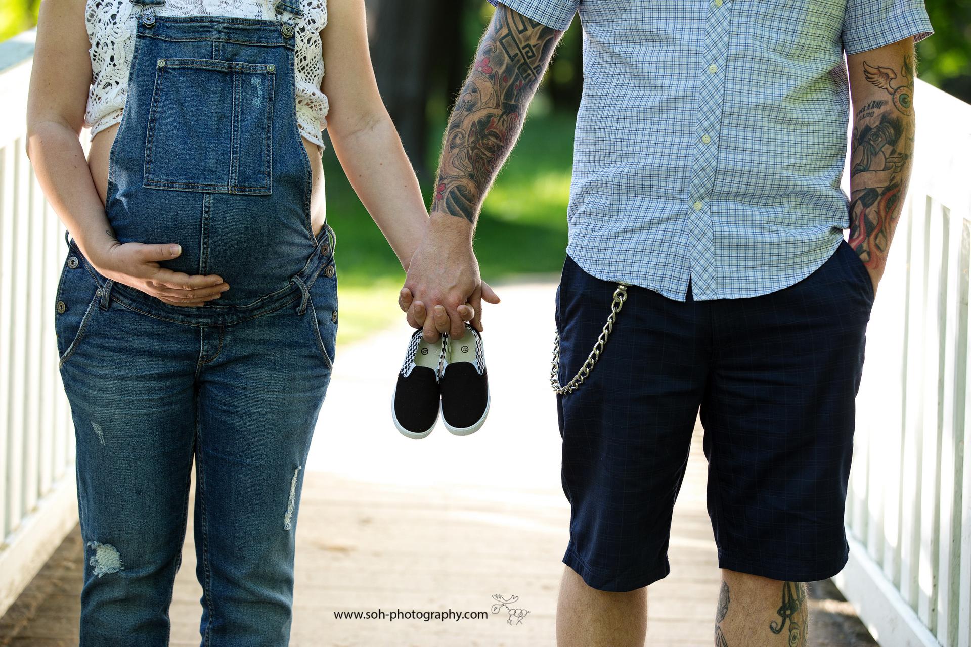 Babybauch Fotoshooting im Harrachpark Bruck an der Leitha Fotografin – 6