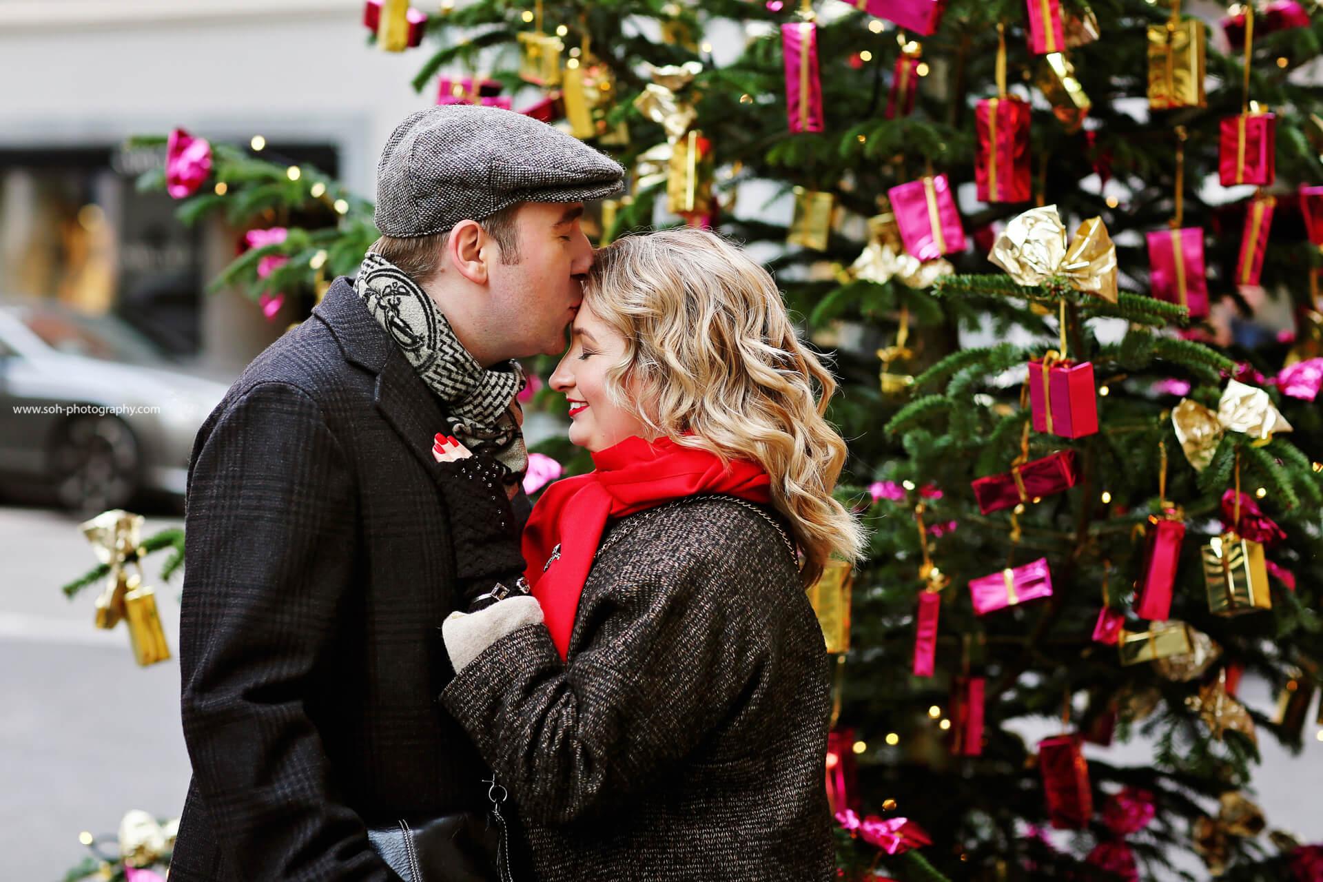 Lovestory Paarshooting Wien Weihnachts-Fotoshooting Fotografin Burgenland – 2