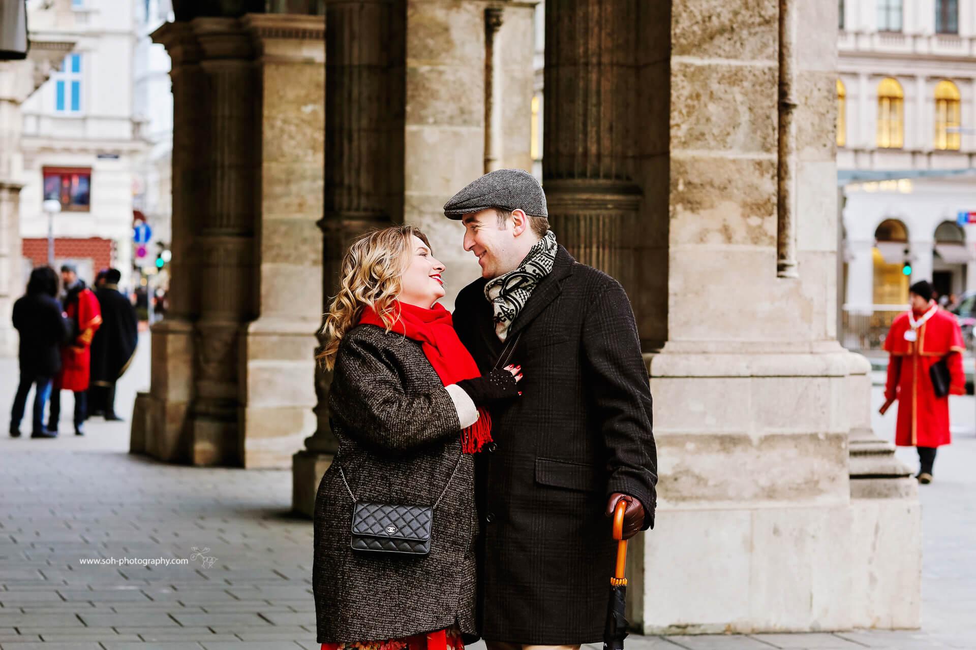 Lovestory Paarshooting Wien Weihnachts-Fotoshooting Fotografin Burgenland – 3