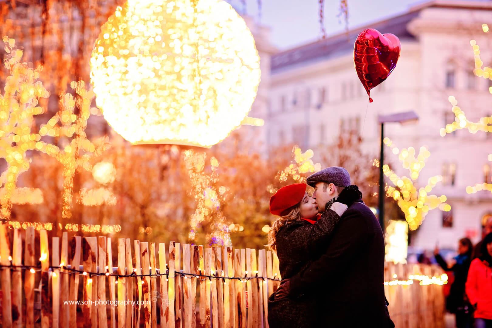 Weihnachts-Fotoshooting