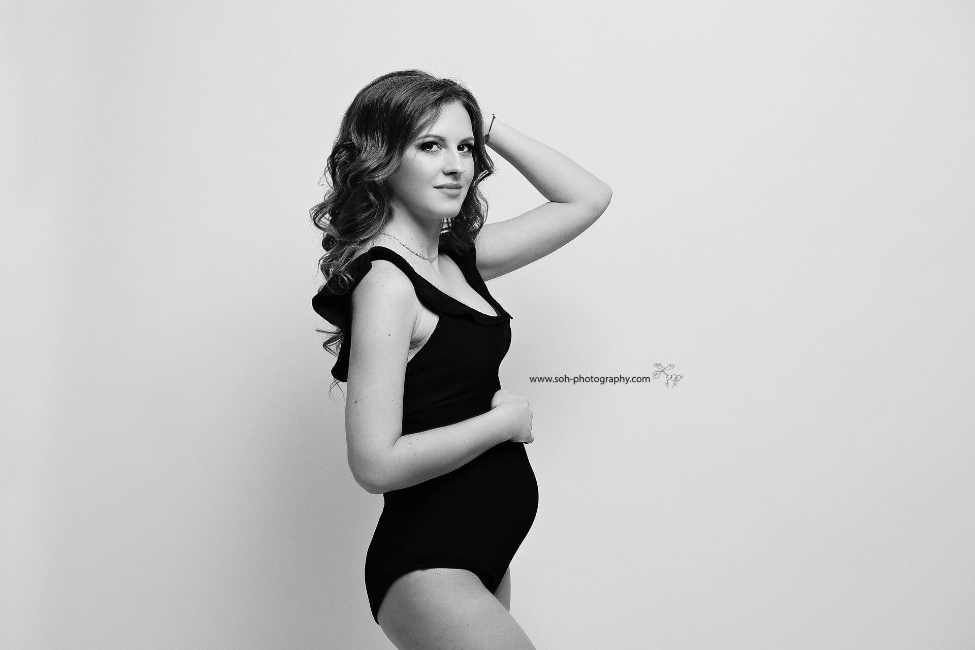 Babybauch Fotoshooting im Studio Bruck an der Leitha – 3