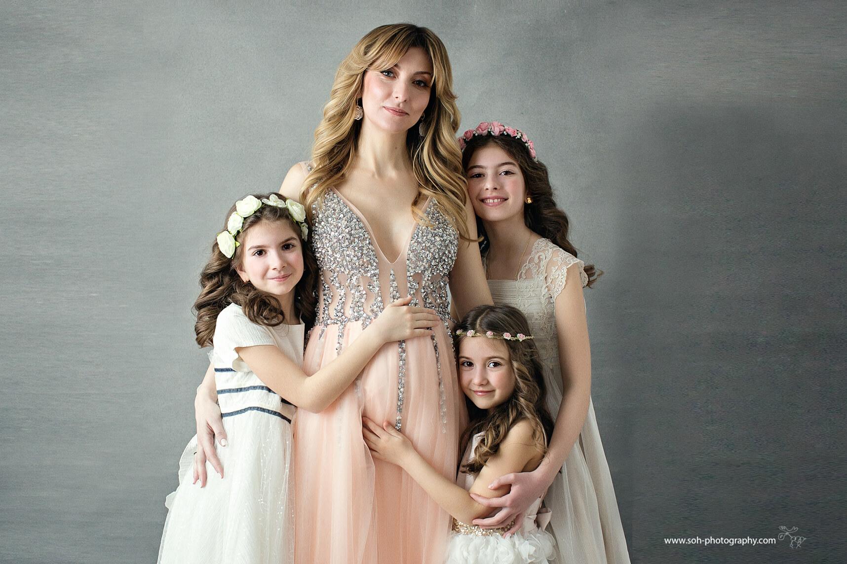 Familien Fotoshooting im Studio