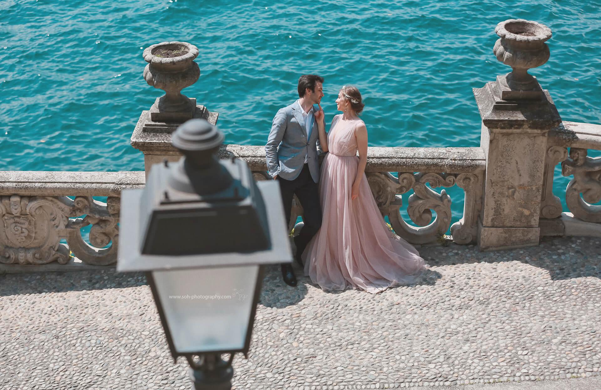 Hochzeit Fotoshooting am Comer See Italien Fotografin aus Wien – 11