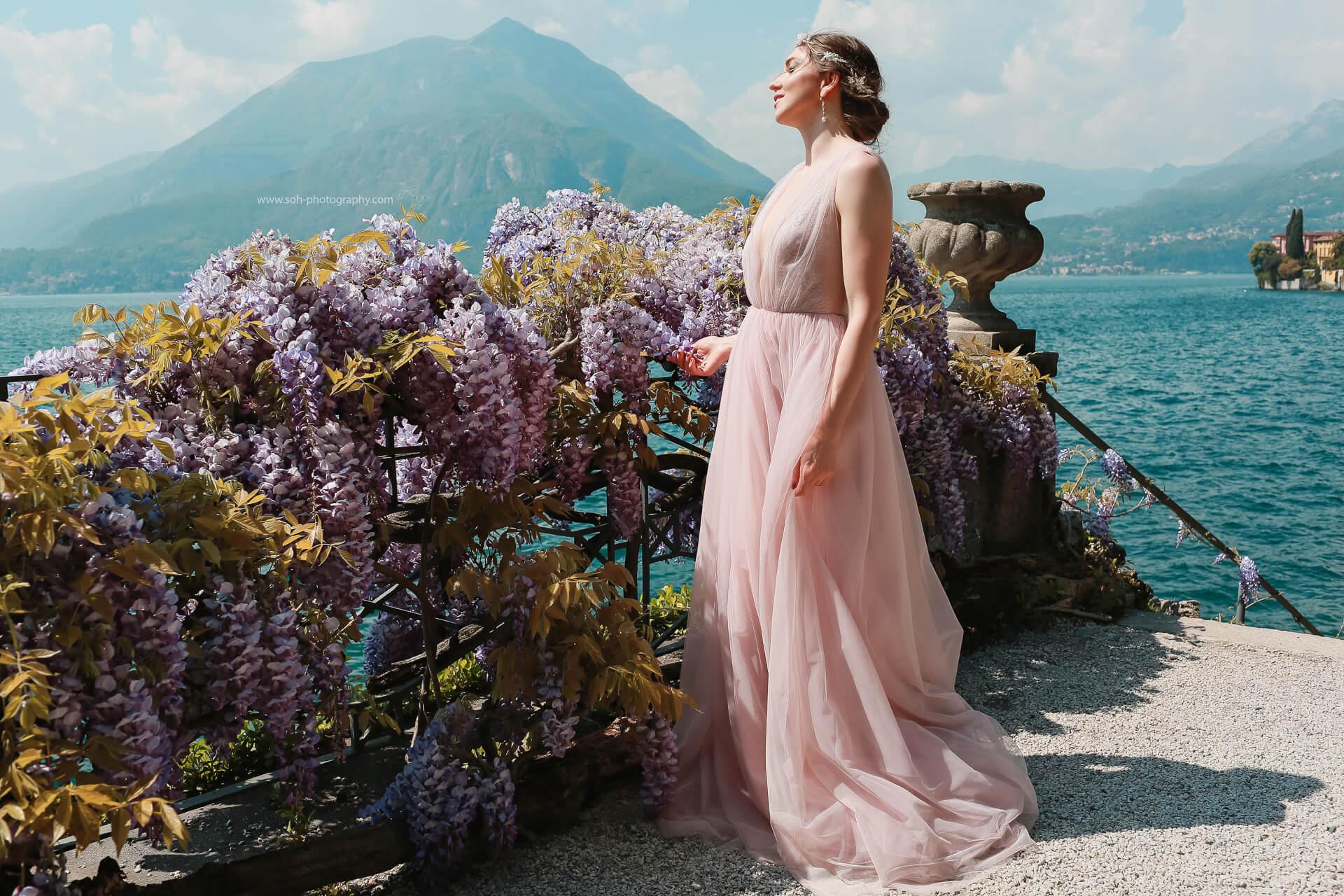 Hochzeit Fotoshooting am Comer See Italien Fotografin aus Wien – 12