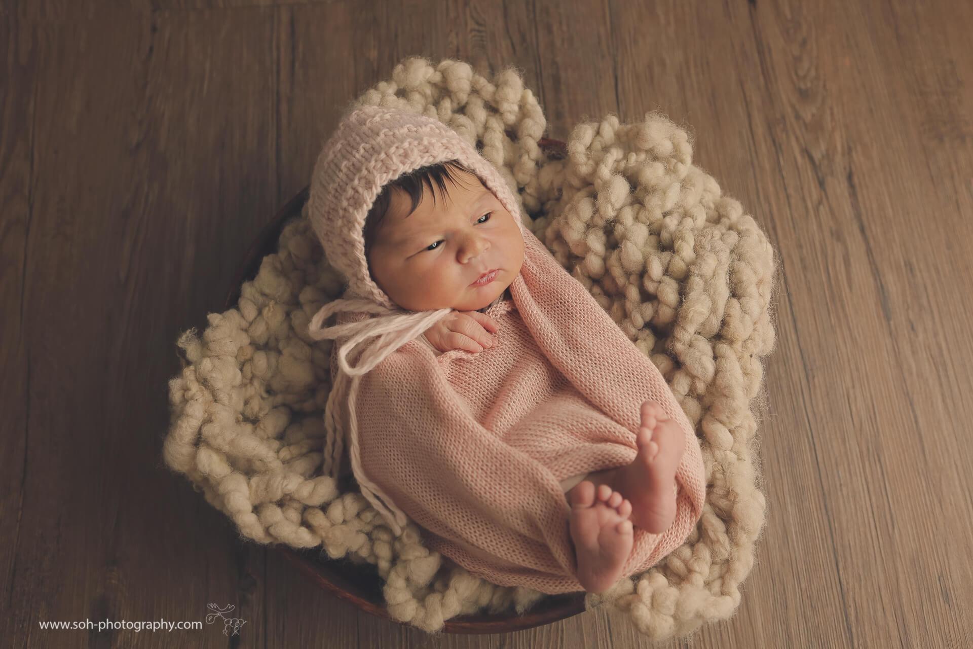 Neugeborenen Fotoshooting Studio Bruck an der Leitha Fotografin Newborn – 7