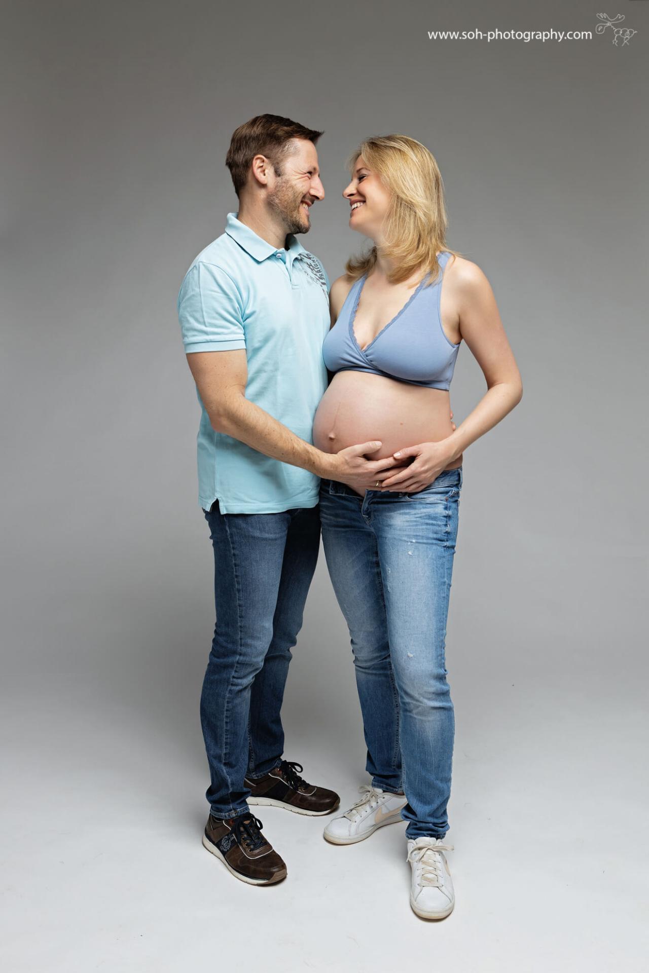 Vorher - Nachher Familien Fotoshooting