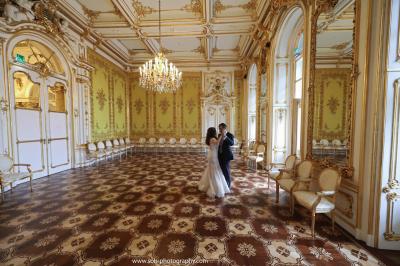 Hochzeitsfotografie Wien Bruck an der Leitha Palais Coburg