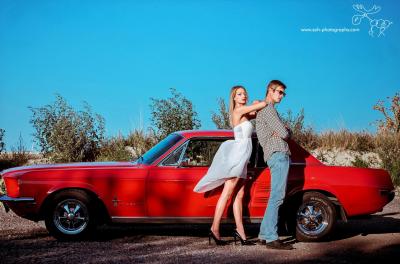 фотограф в Вене Fotoshooting Ford Mustang