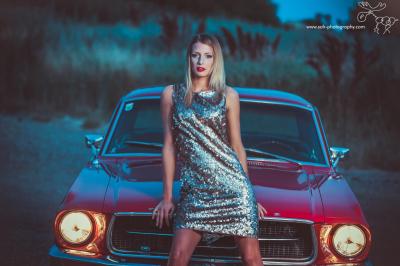 фотограф в Вене Fotoshooting Ford Mustang