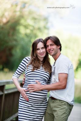 Fotograf Bruck Leitha Babybauch Harrach Park фотограф в вене