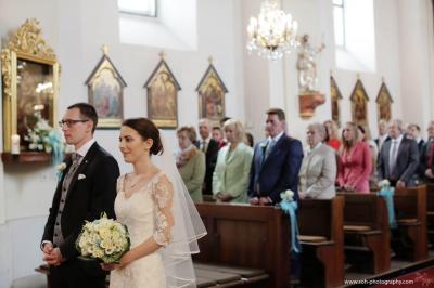 Hochzeit Höflein Kirche Limeshalle Kellergasse