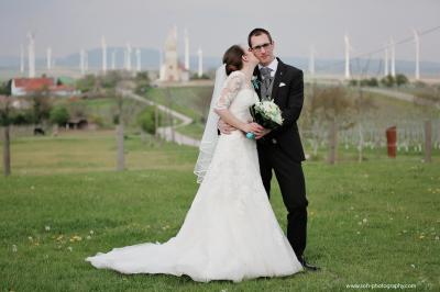 Hochzeit Höflein Kirche Limeshalle Kellergasse